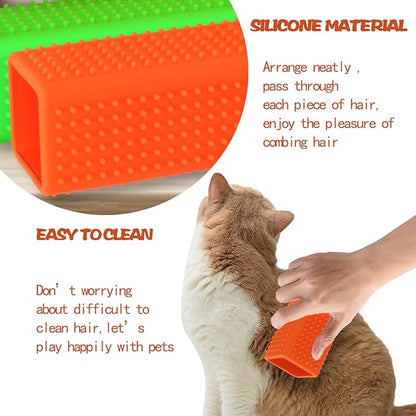 2pcs Pet Hair Remover, Car Carpet Cleaner for Dog & Cat Hair, Interior, Furniture, Sofa