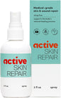 Active Skin Repair First Aid Healing Skin Spray - Natural & Non-Toxic with Hypochlorus Acid for Minor Cuts, Wounds, Scrapes, Rashes, Sunburns, & More, 3 oz