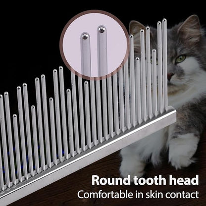 6.1" Dog Grooming Comb for Long Haired Cats & Dogs