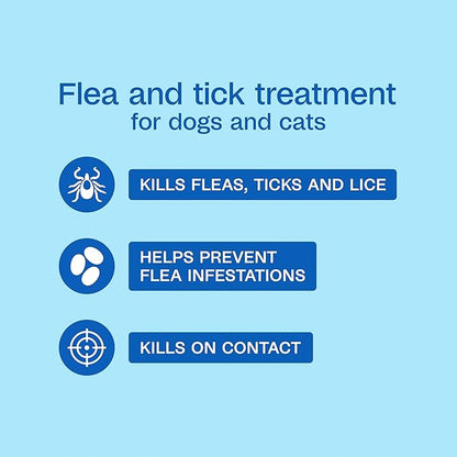Adams Plus Flea & Tick Shampoo with Precor for Cats, Kittens, Dogs & Puppies Over 12 Weeks Of Age Sensitive Skin Flea Treatment | Kills Adult Fleas, Flea Eggs, Ticks, and Lice| 12 Ounces