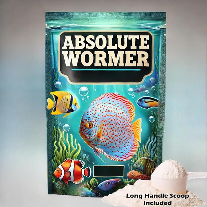 Freshwater and Saltwater Fish Powder Medication. with parasites and Flukes. (5G - Treats 600 GALLONS)