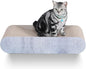 2 in 1 Cat Scratcher Cardboard Lounge Bed, Cat Scratching Post, Durable Board Pads Prevents Furniture Damage,Large (Reversible Grey)