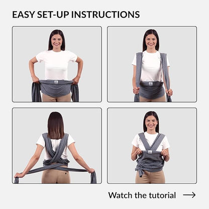 Dog Sling Carrier for Small Dogs - Anti-Anxiety Cat Sling, Puppy Pouch - Pet Sling in Gray Black Blue Green Pink Yellow (Pink, Standard)