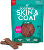 Dogswell Skin & Coat Jerky Dog Treats, Salmon, 10 oz. Bag