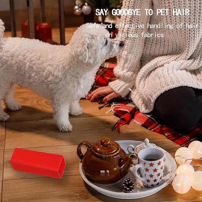 2pcs Pet Dog Cat Hair Remover, Pet Hair Removal Tool, Car Carpet Cleaner, Dog Remover for car，Interior, Furniture, Sofa