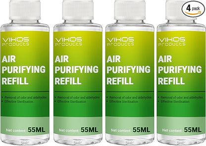 (4 Bottles, Fresh Lotus) Cat Litter Deodorizer for PETKIT PuraX PuraMax Self-Cleaning Cat Litter Box Odor Eliminator for Strong Odor Remover Litter Box Deodorizer Replaced Odor Removers Refills