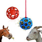 2 Pcs Novelty Hay Ball for Horses to Play with and Relieve Stress, Bright Color Hay Balls for Goats to Avoid Boredom