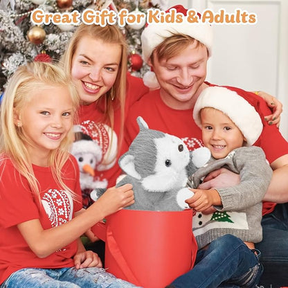 19Inch 3 Pounds Dog Weighted Stuffed Animals, Cute Realistic Puppy Stuffed Animal, Sensory Comfort Plush Throw Pillow Toy, Dog Plush Gift for Adults Kids Youth