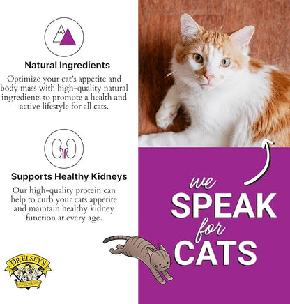 Dr. Elsey's cleanprotein Original Rabbit & Turkey Recipe Wet Cat Food, (Pack of 24), 2.75oz Cans