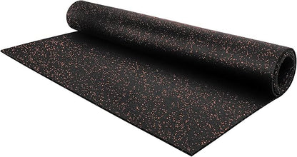 Flooring Inc's 1/4" Thick Tough Rubber Flooring Roll | Flexible Recycled Rubber Floor Mats for Home Gym | Heavy Duty Rubber Mat for Home Gyms, Sheds, Horse Stall Mat or Trailer