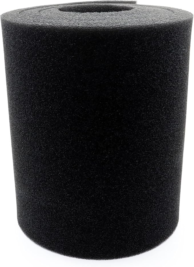 ALEGI Aquarium Filter Media Foam Material Cut to Fit, 72" x 12" x 1" Bio Pre Filter Sponge Pad Sheet for Fish Tank (12" x 72" x1"-40ppi)