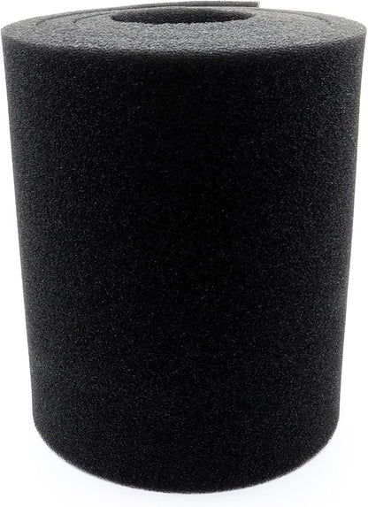 ALEGI Aquarium Filter Media Foam Material Cut to Fit, 72" x 12" x 1" Bio Pre Filter Sponge Pad Sheet for Fish Tank (12" x 72" x1"-40ppi)