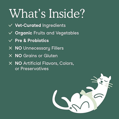 Fera Pets Whole Food Multivitamin Cat & Dog Food Topper with Probiotics, Antioxidants, & Essential Dog Vitamins & Minerals - Nutrients from Fruits, Vegetables, & Organ Meats - 3.7 oz