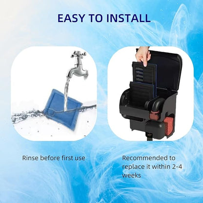 10 Pack Filter Replacements for Marineland Rite-Size B (EZ-Change #2) Compatible with Power Filters 100/125/175 Replacement Cartridge for Aquarium Filtration