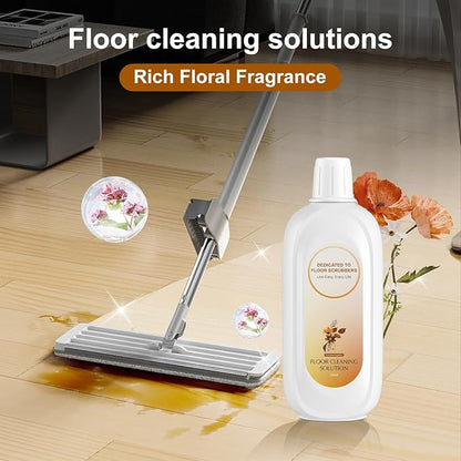Floor Cleaning Solution Compatible With Tineco , Deep Cleans for Multiple Hard Floors, Suitable With All Robot Vacuums with Mopping and Cordless Wet/Dry Vacuum Mop Cleaner (Floral Fragrance 1 Bottle)