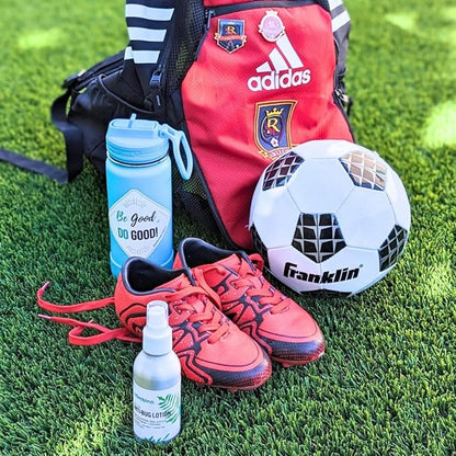 Anti-Bug Spray DEET-Free – Organic, All-Natural Bug Spray Travel Size with Essential Oils – Non-Toxic, Reef Safe, Face-Safe Bug Repellent for Babies, Kids, Adults by Mambino Organics, 4oz 2-Pack