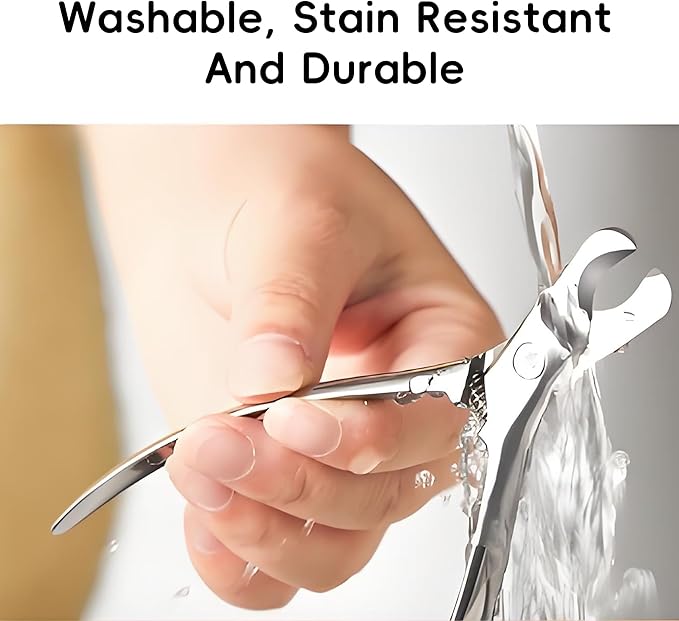 Dog Nail Clippers & Cat Nail Trimmers - Sharp Stainless Steel Professional Pet Nail Clippers for All Dogs, Thick Nails & Indoor Cats - Ergonomic Non-Slip Handle for Safe, Comfortable Grooming