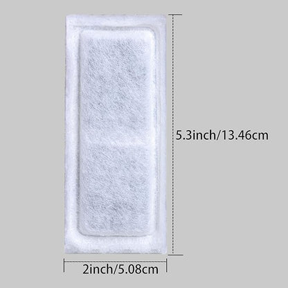 6 Pack of Aquarium Filters for Fish Tank Compatible with Marina Slim S10&S15&20 Replacement Filter Cartridge Activated Carbon bio-Zeolite Fish Tank Cotton Cartridge