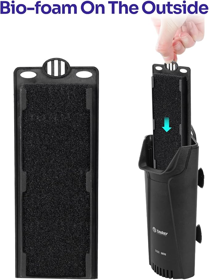 3PCS Aquarium Internal Filter Replacement Cartridge for IF01-B20, Fish Tank Filter Accessories