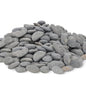 45 LB Mexican Beach Pebbles - 1-2 Inch Decorative River Rocks for Landscaping, Garden Paving, Plant Rocks, Crafting, Walkways, Backyard, Grey Natural Unpolished Bulk Stones