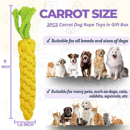 3PCS Yellow Woven Pet Chew Set, Puppy Teething Chews, Dog Chew Accessories, Cat Interactive Chews, Durable Braided Chews for Pets