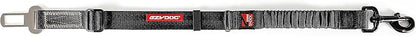 EzyDog Zero Shock Click - Shock Absorbing Dog Seat Belt Car Harness Attachment for Dogs - Adjustable Dog Restraints Seatbelts for Car Travel and Safety - (20in - 26in, Black)