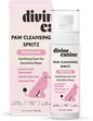 Dog Paw Cleaner - 5.1 Fl Oz of Alcohol Free Paw Cleansing Spray - Made with Rosewater, Aloe, Copaiba Oil, and Lemongrass Oil to Nourish and Clean Paws - Made in The USA