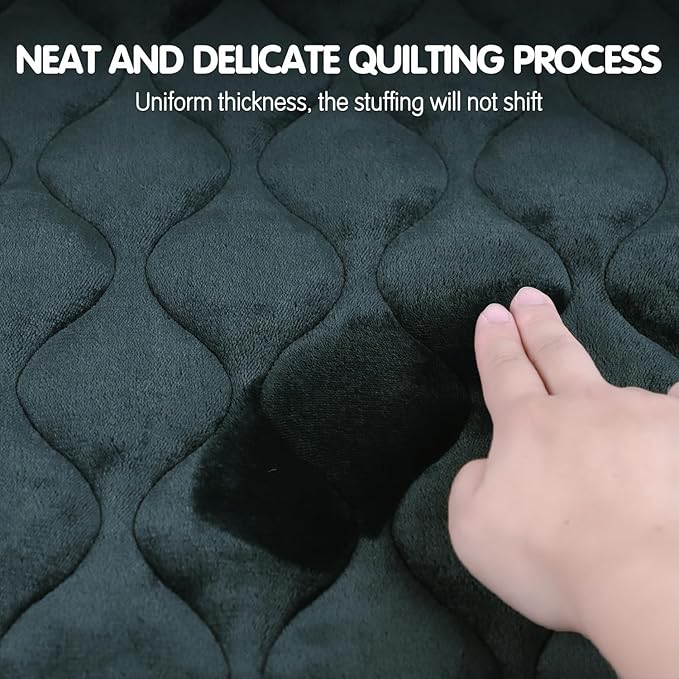 furrybaby Dog Bed Mat Flat Crate Mat with Anti-Slip Bottom Machine Washable Pet Kennel Pad for Dog Sleeping (M 30x19'', Grey Mat)