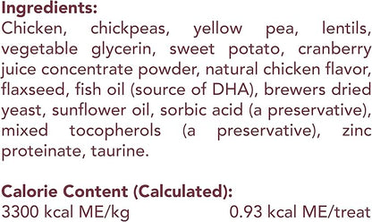 Get Naked Urinary Cat Health Treats with Cranberry & Real Chicken 6oz | Crunchy, Grain-Free, Natural Urinary Tract & Dental Care | Supports UT Support & Fresh Breath | Made in The USA