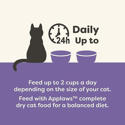 Applaws Natural Wet Cat Food, 8 Count, Limited Ingredient Cat Food Pots, Fish Variety Count in Broth, 2.12oz Pots