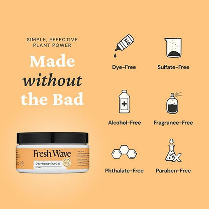 Fresh Wave Orange Odor Removing Gel, 7 oz., Pack of 3