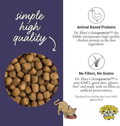 Dr. Elsey's cleanprotein Chicken Cat Kibble 2-lb. Bag