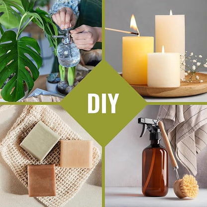 Eucalyptus Essential Oil (2 Pack) for Diffusers, Home Care, Candles, Aromatherapy, 16 oz Bulk Bottle, Eucalyptus Oil Spray