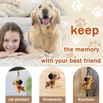 1PC Pet Hair Removal Glove,Electrostatic Gloves Pet Hair,Reusable Cat & Dog Hair Remover for Couch,Furniture,Carpet,Curtain,Carpet Car Seat,Pet Memorial Gifts for Dogs,dog hair collector keychain