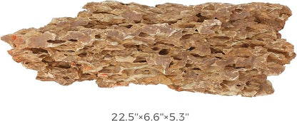 18-20 Inches Natural Dragon Stone 1 PCS Ultra Large Aquarium Rocks for Aquascaping, Aquarium Landscaping, Terrariums, Fish Tank Decoration, Vivariums, Paludarium, Amphibian Enclosures