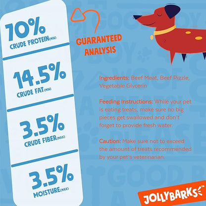 All Natural Bully Sticks for Small to Medium Dogs and Puppies (6" Jumbo - 4pk)