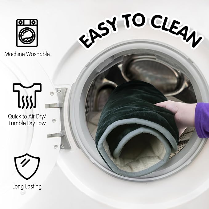 furrybaby Dog Bed Mat Flat Crate Mat with Anti-Slip Bottom Machine Washable Pet Kennel Pad for Dog Sleeping (M 30x19'', Grey Mat)