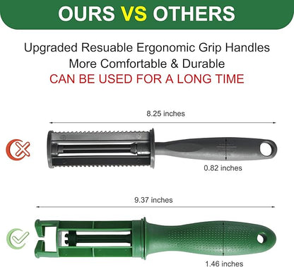 Fedicelly Lint Rollers Pet Hair Extra Sticky Furniture,Cat Dog Hair Remover Laundry Clothes Carpet,Total 200 Sheets Lint Remover Brush for Couch