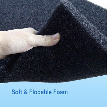 AQUANEAT Aquarium Bio Sponge Filter Media Pad 36" x 12" x 1" / 72" x 12" x 1" Open Cell Foam Sheet Cut-to-Fit for Fish Tank Sump (36" x 12" x 1")
