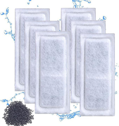 12 Pack of Aquarium Filters for Fish Tank Compatible with Marina Slim S10&S15&20 Replacement Filter Cartridge Activated Carbon bio-Zeolite Fish Tank Cotton Cartridge