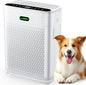 Air Purifiers for Home Large Room up to 3000 sq.ft, H13 Hepa Air Purifiers with Double-sided Filter, Auto Mode, PM2.5 Display Air Quality Sensor, AI Air Cleaner for Pets Odors, Smoke, Pollen