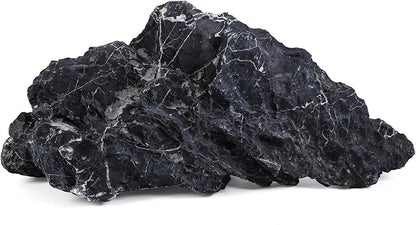 22-24 Inches Natural Seiryu Stone 1 PCS Ultra Large Aquarium Rocks for Aquascaping, Aquarium Landscaping, Terrariums, Fish Tank Decoration, Vivariums, Paludarium, Amphibian Enclosures