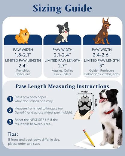 Dog Shoes for Hot Pavement, Breathable Dog Boots Paw Protectors with Adjustable Straps & Non-Slip Sole, Easy On & Off, Waterproof, Easy-Cleaning (Black, M)