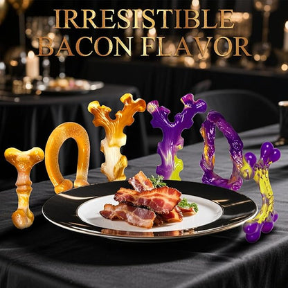 6 Pack Indestructible Dog Toys for Aggressive Chewers, Durable Nylon Bone for Large Dogs, Dog Toy for Aggressive Chewer Large Breed, A Mixed Special Edition Set