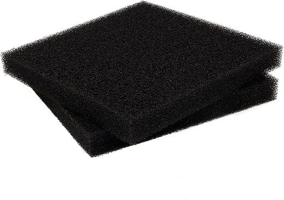 Aquarium Sponge Filter Media Pad 9 x 9 x 1 inch, Cut to Fit Biochemical Filter Bio Foam Pad, 2 Pcs