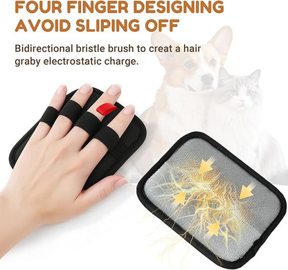 1PCS Pet Hair Remover Glove,Electrostatic Pet Hair Removal,Reusable Cat & Dog Hair Removal for Couch,Furniture,Clothing & Bedding,Carpet,Car Seat...Lint Mitt for Pet Hair,Upgraded Fur Remover Tool