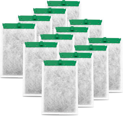 12 Pack Aquarium Filter Cartridge Compatible with Whisper Power Filters,Medium Replacement Filter Cartridges for 10i IQ10 PF10
