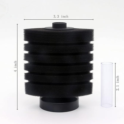 ALEGI Aquarium Sponge Ftiler 30gallon, Sponge Ftiler 40gallon for Breeding Fry, Betta, Shrimp Small Fish Tank (Fit for 40 Gallon)