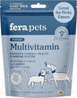 Fera Pets Goat Milk Topper - Multivitamin for Dogs & Cats with Probiotics - Supports Overall Health, Gut Health, and Immune System - for Picky Eaters - 60 TSP