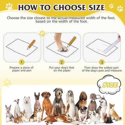 Dog Shoes for Large Medium Small Dog, Mesh Breathable Dog Shoes for Hot Pavement, Anti-Slip Dogs Boots Paw Protectors with Reflective for Outdoor Walking Indoor Hardfloors (Size 7)